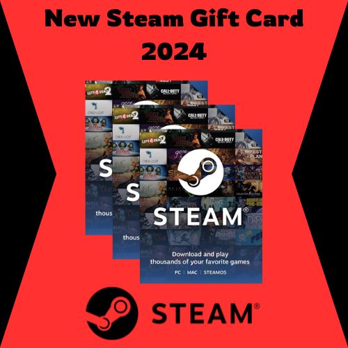 New Steam Gift Card- 2024